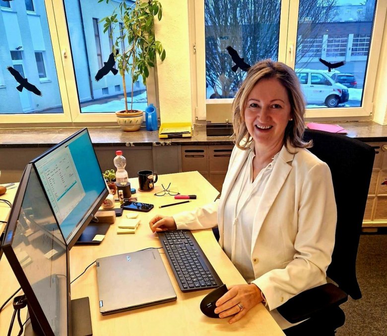 Das Bild zeigt Frau Beate Zapfe als neue Ansprechpartnerin der Veolia Wasser GmbH Deutschland in Rehau