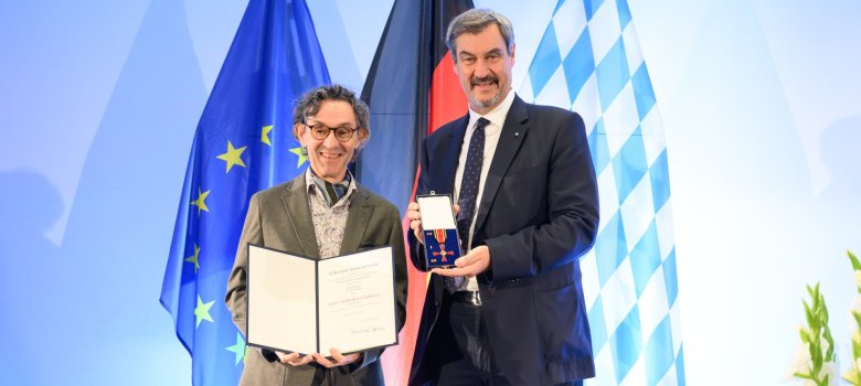 Verleihung von Bundesverdienstorden mit Ministerpräsident Dr. Markus Söder