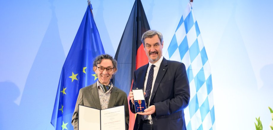 Verleihung von Bundesverdienstorden mit Ministerpräsident Dr. Markus Söder