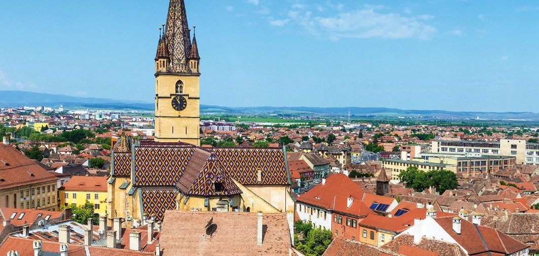 Das Bild zeigt das Cover des Buches "Hermannstadt (Sibiu)" von Jürgen Henkel und Martin Eichler (Fotos).