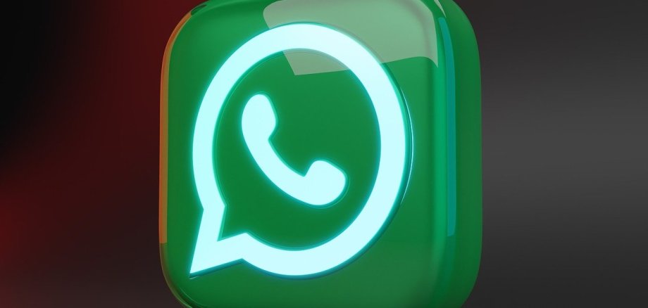 Die Grafik zeigt das "Whatsapp"-Symbol.