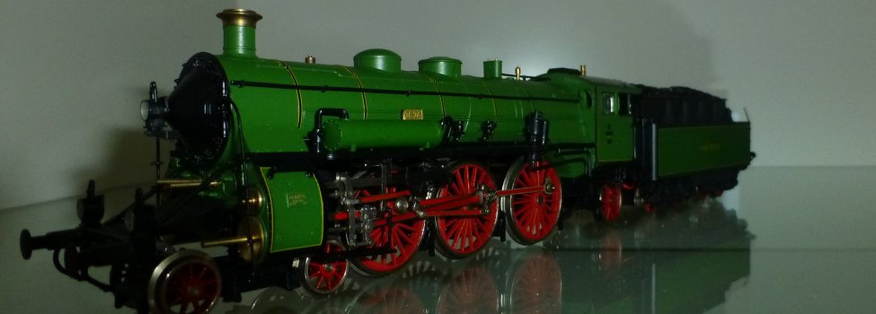 Das Bild zeigt eine Eisenbahn aus der Eisenbahnsammlung von Rüdiger Hofmann, die sich im Rehauer Museum befindet.