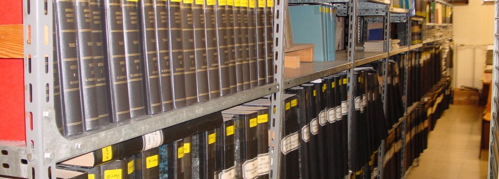 Das Bild zeigt das Rehauer Stadtarchiv.