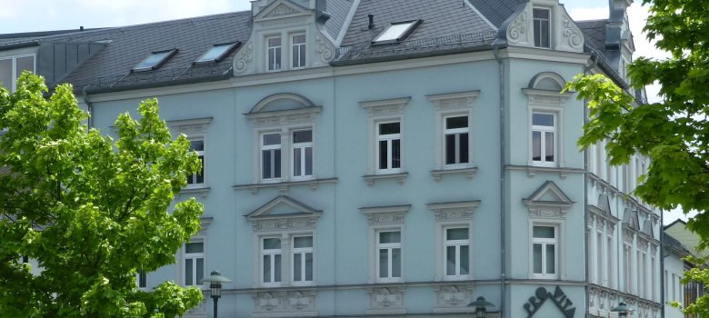 Das Bild zeigt die Außenansicht der PROVITA-Tagesklinik als Beispielbild für das Thema "Städtebauförderung".