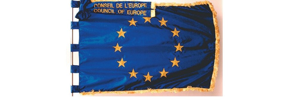 Das Bild zeigt die Europafahne.